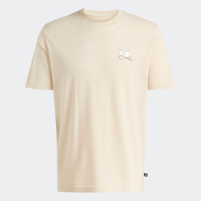 adidas Sportswear T-Shirt »GRAFIK, SOMMERLICHE STICKEREI« mit Rundhalsausschnitt, ohne Verschluss, sportlicher Stil