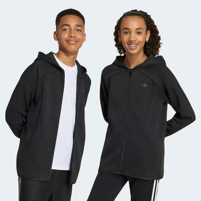 adidas Originals Kapuzensweatjacke »SPACER« für Kinder, mit Rundhalsausschnitt
