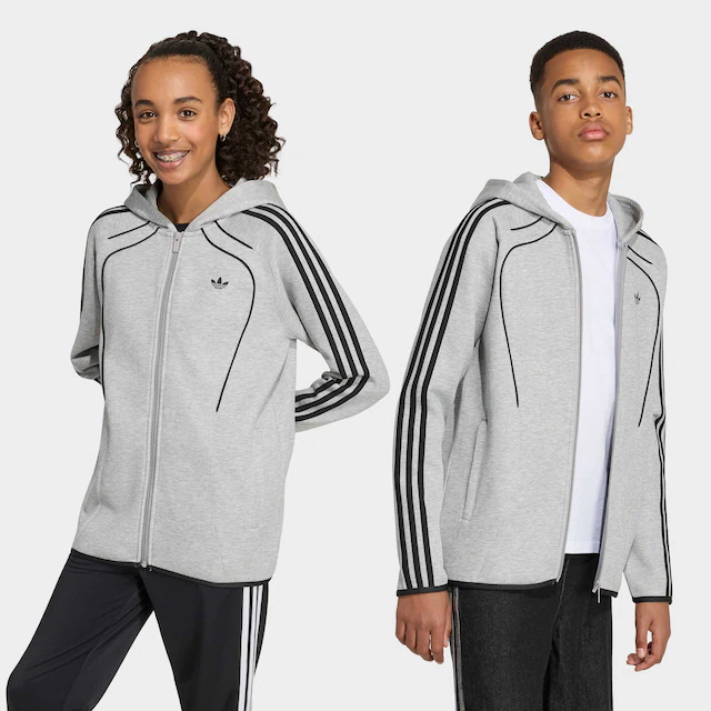 adidas Originals Kapuzensweatjacke »SPACER« für Kinder, mit Rundhalsausschnitt