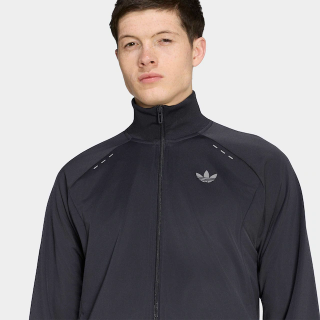 adidas Originals Trainingsanzug »TECH TREFOIL ESSENTIALS« 2 zweiteiliges Set, für Erwachsene, aus Polyester