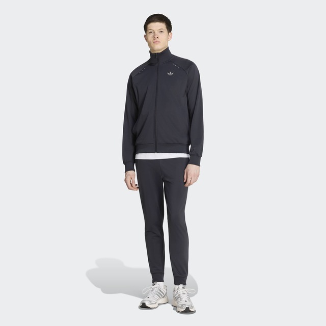 adidas Originals Trainingsanzug »TECH TREFOIL ESSENTIALS« 2 zweiteiliges Set, für Erwachsene, aus Polyester