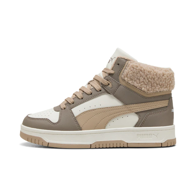 PUMA Sneakerboots »REBOUND SLAM MID COZY JR« Winterschuhe, Schnürboots, Sneaker