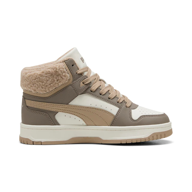 PUMA Sneakerboots »REBOUND SLAM MID COZY JR« Winterschuhe, Schnürboots, Sneaker
