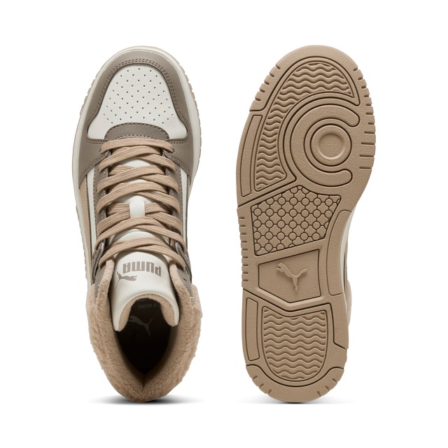 PUMA Sneakerboots »REBOUND SLAM MID COZY JR« Winterschuhe, Schnürboots, Sneaker