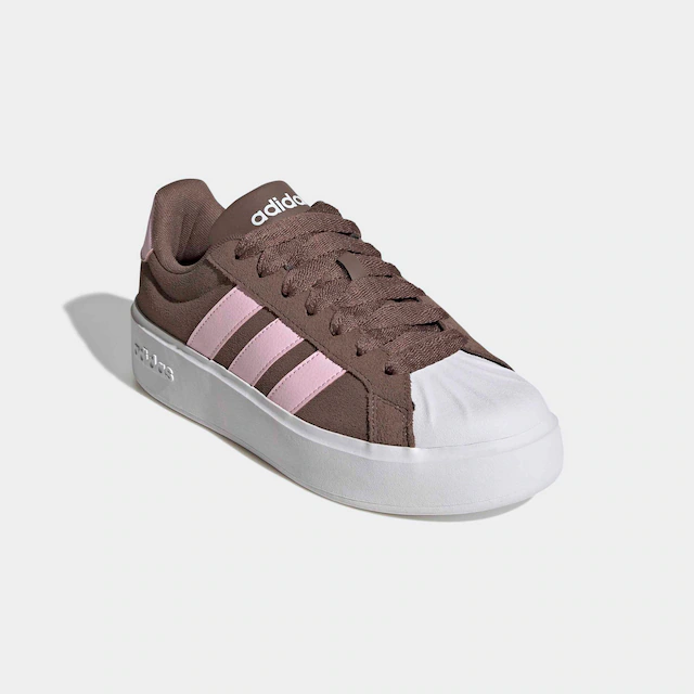 adidas Sportswear Plateausneaker »STREETTALK BOLD« inspiriert vom Design des adidas Superstar, mit Leo Print