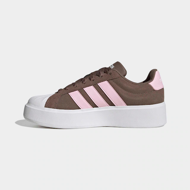 adidas Sportswear Plateausneaker »STREETTALK BOLD« inspiriert vom Design des adidas Superstar, mit Leo Print