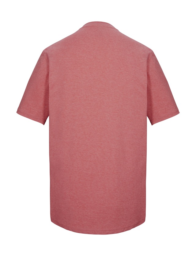 Killtec T-Shirt »KOS 365 MN TSHRT« Herren T-Shirt mit Melange-Optik, Bergprint, vielseitig kombinierbar