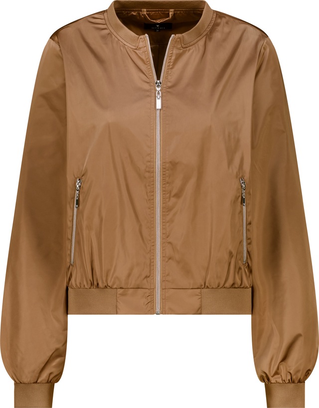 Monari Bomberjacke »Jacke Nylon« ohne Kapuze mit Reißverschlusstaschen