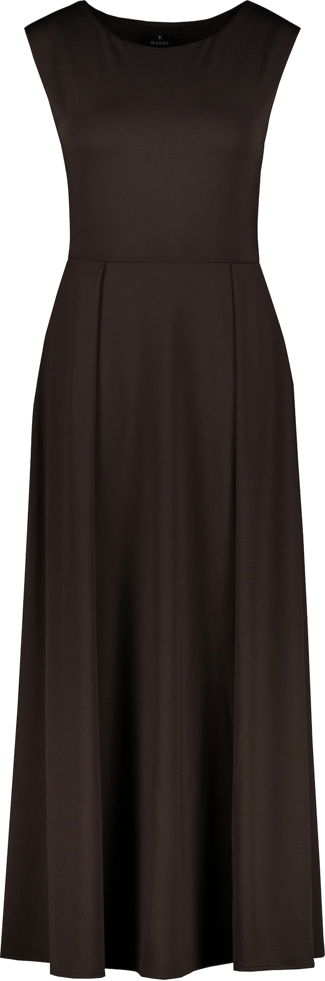 Monari Maxikleid »Kleid uni« Ohne Tasche Regular fit mit Schlitzen