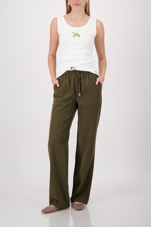 Monari Schlupfhose »Hose Schlupf« Regular fit mit Taschen