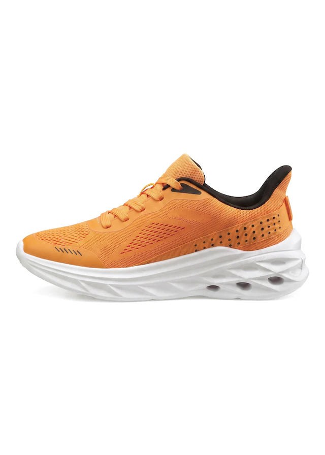 John Devin Sneaker »Schnürschuh, Freizeitschuhe, Schnürhalbschuhe, Halbschuh, Turnschuh« NEU im sportiven Look aus luftigem Mesh-Material VEGAN