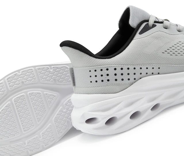 John Devin Sneaker »Schnürschuh, Freizeitschuhe, Schnürhalbschuhe, Halbschuh, Turnschuh« NEU im sportiven Look aus luftigem Mesh-Material VEGAN