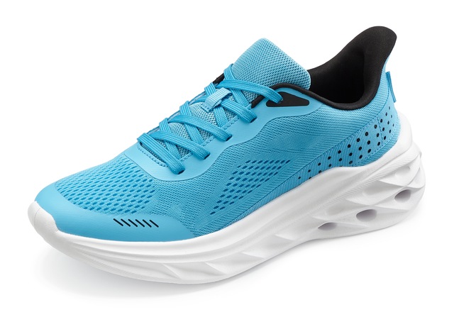 John Devin Sneaker »Schnürschuh, Freizeitschuhe, Schnürhalbschuhe, Halbschuh, Turnschuh« NEU im sportiven Look aus luftigem Mesh-Material VEGAN