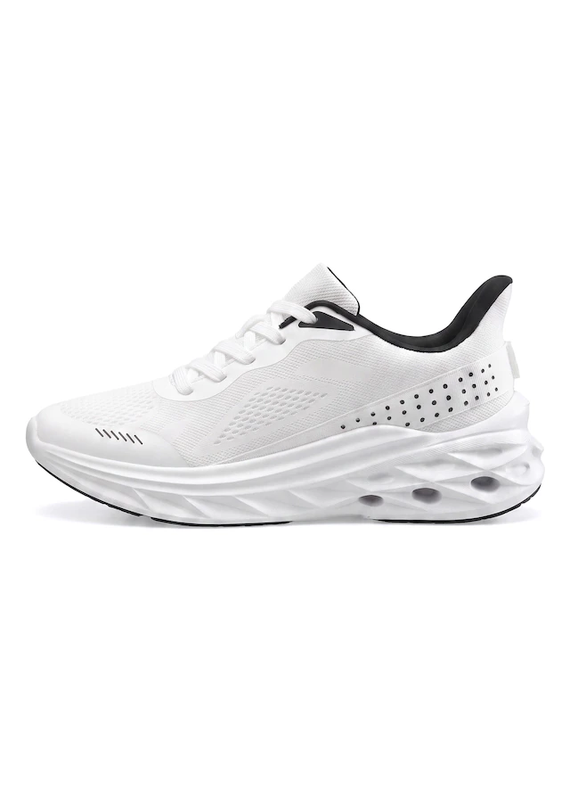 John Devin Sneaker »Schnürschuh, Freizeitschuhe, Schnürhalbschuhe, Halbschuh, Turnschuh« NEU im sportiven Look aus luftigem Mesh-Material VEGAN