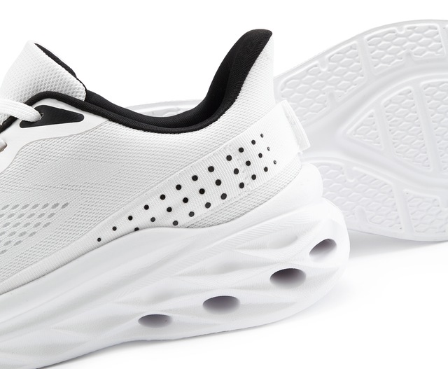 John Devin Sneaker »Schnürschuh, Freizeitschuhe, Schnürhalbschuhe, Halbschuh, Turnschuh« NEU im sportiven Look aus luftigem Mesh-Material VEGAN