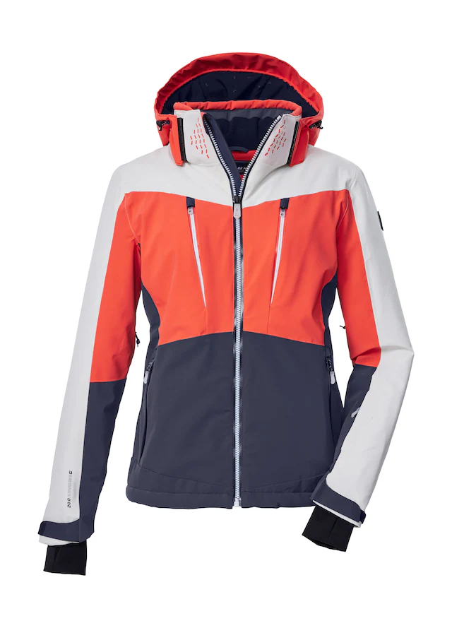 Killtec Skijacke »KSW 43 WMN SKI JCKT« Hochfunktionale Skijacke, wasserdicht, atmungsaktiv, 4-Wege-Stretch