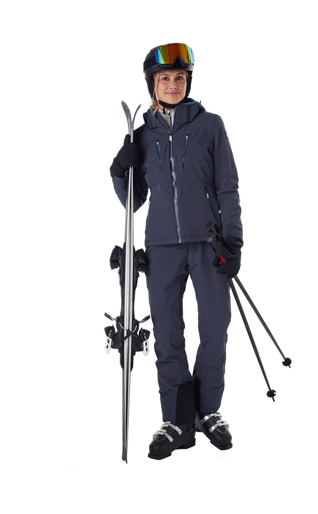 Killtec Skihose »KSW 61 WMN SKI PNTS« Wasserdichte Skihose, verstellbare Taille, Schneefänge, mit Stretch