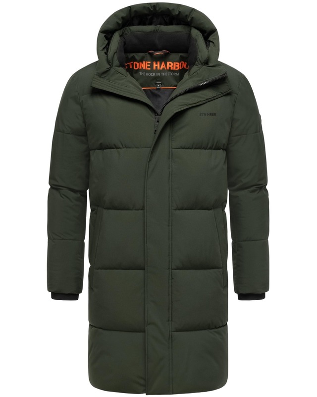 Stone Harbour Steppmantel »Hadrieen XX« modischer Herren Wintermantel mit kuscheligem Futter