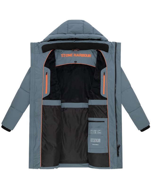 Stone Harbour Steppmantel »Hadrieen XX« modischer Herren Wintermantel mit kuscheligem Futter