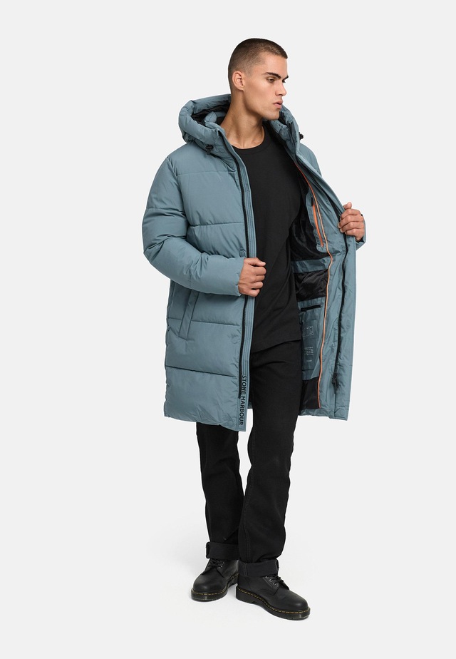 Stone Harbour Steppmantel »Hadrieen XX« modischer Herren Wintermantel mit kuscheligem Futter