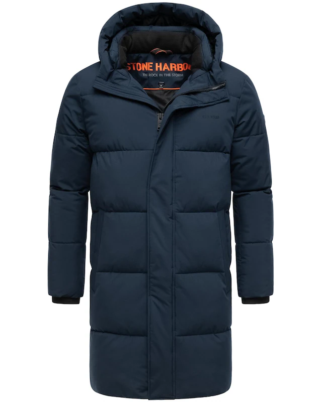 Stone Harbour Steppmantel »Hadrieen XX« modischer Herren Wintermantel mit kuscheligem Futter