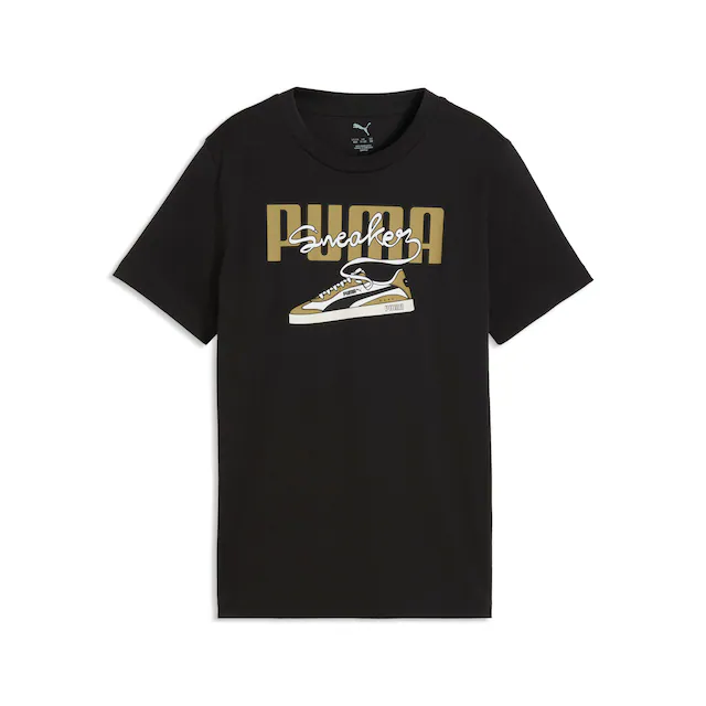 PUMA T-Shirt »GRAPHIC SNEAKER TEE B« Regular Fit, Kurzarm, sportlicher Stil, für Jugendliche