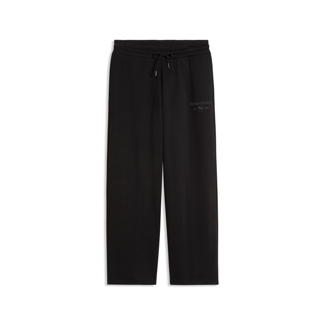 PUMA Trainingshose »CLASS COMFORT STRAIGHT LEG PANTS FL« mit normaler Leibhöhe, unifarben, Comfort Fit