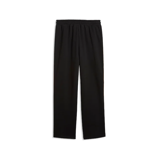 PUMA Trainingshose »ESS ELEVATED TAPE RELAXED SWEATPANTS FL OP« mit Eingrifftaschen, aus Baumwollmischung, Relaxed Fit
