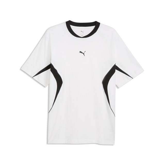 PUMA T-Shirt »SPORT RELAXED BLOCKING TEE« mit Rundhalsausschnitt, Kurzarmdesign, unifarben, aus Baumwolle