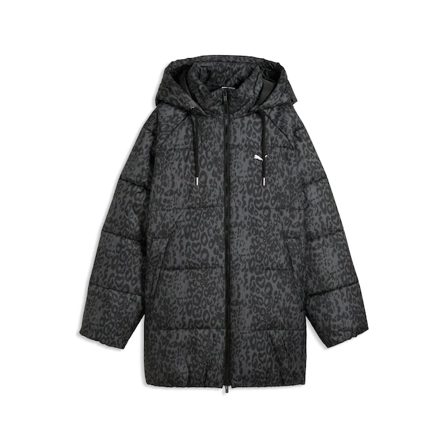 PUMA Winterjacke »STYLE PADDED JACKET W« mit Kapuze mit Kapuze, wasserabweisendes Material, mit Reißverschluss