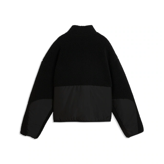 PUMA Wendejacke »REFIBRE SHERPA JACKET W« ohne Kapuze sportlicher Stil, mit Reißverschluss, mit Cargotasche, aus Rippware