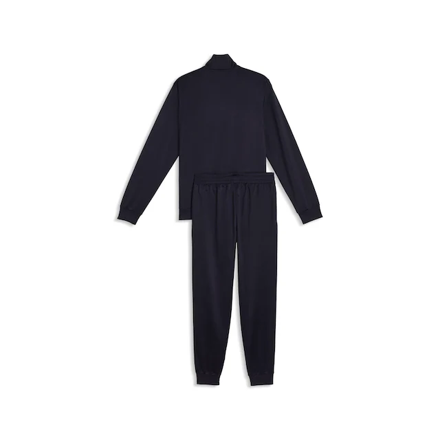 PUMA Trainingsanzug »POLY COLORBLOCK SUIT« 2 zweiteiliges Set, mit Reißverschluss am Oberteil, aus Polyester