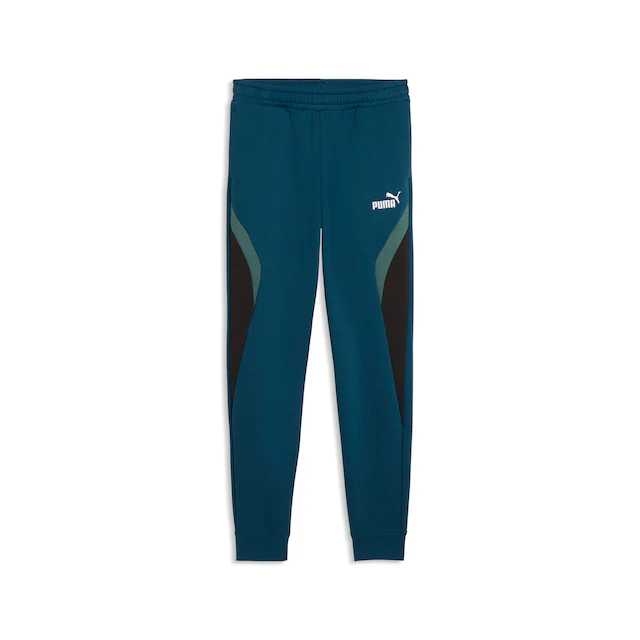 PUMA Trainingshose »ESS BLOCK SWEATPANTS FL B« Regular Fit, für Sport und Freizeit, sportlicher Stil