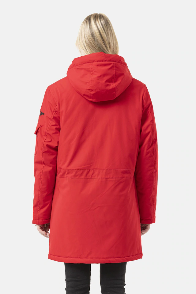 Cipo & Baxx Winterjacke »WM144« mit Kapuze mit Zipper-Details