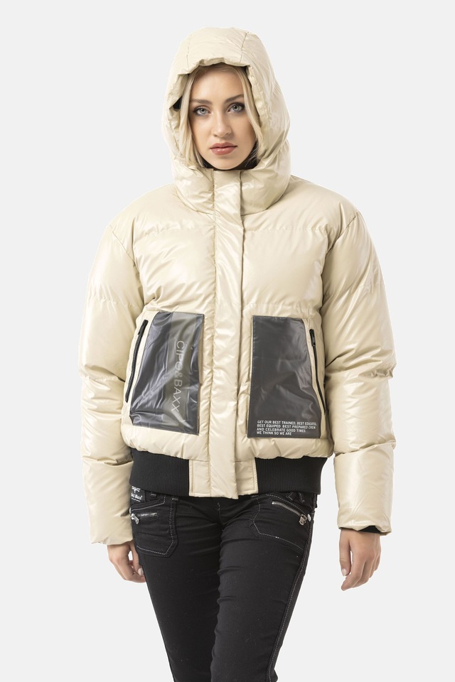Cipo & Baxx Winterjacke »WM141« mit Kapuze Funktion trifft Stil für frostige Tage