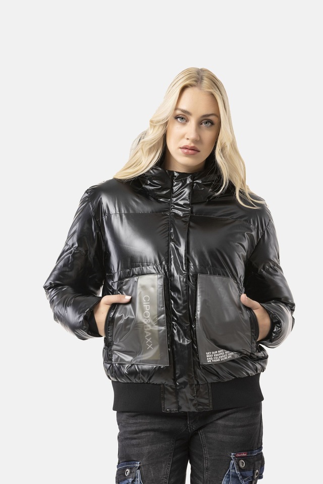 Cipo & Baxx Winterjacke »WM141« mit Kapuze Funktion trifft Stil für frostige Tage
