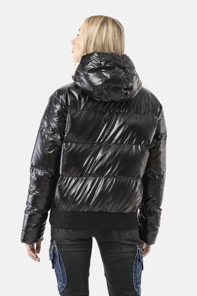 Cipo & Baxx Winterjacke »WM141« mit Kapuze Funktion trifft Stil für frostige Tage