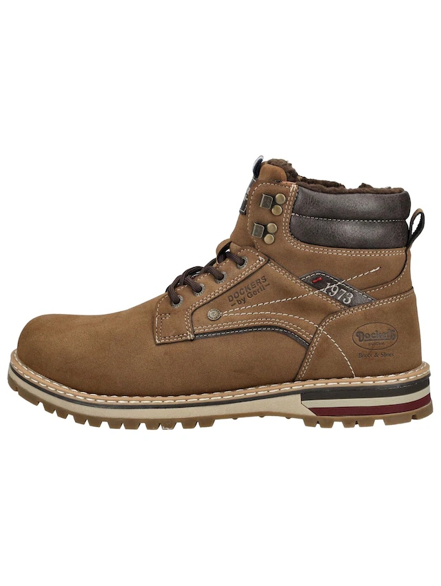 Dockers by Gerli Schnürstiefelette »Dockers by Gerli Stiefelette Lederimitat«