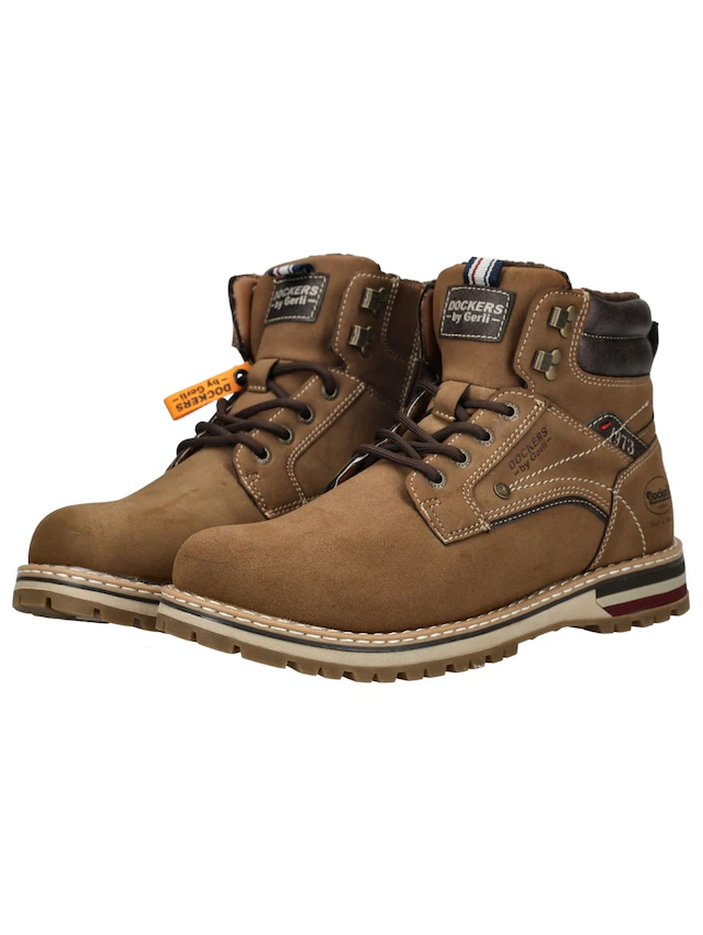 Dockers by Gerli Schnürstiefelette »Dockers by Gerli Stiefelette Lederimitat«