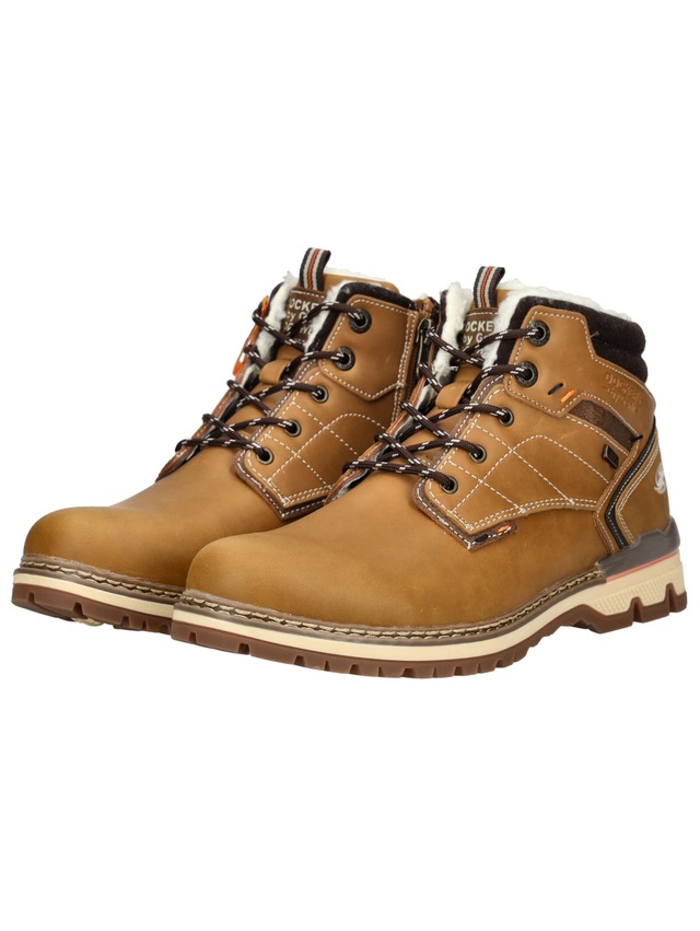 Dockers by Gerli Schnürstiefelette »Dockers by Gerli Stiefelette Lederimitat«