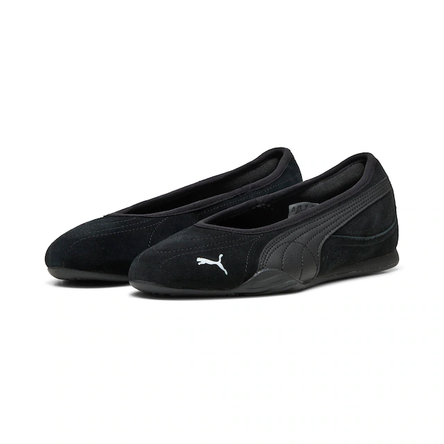 PUMA Sneaker »CATCH SOLEIL BALLERINASD« für vielseitige Aktivitäten, mit Lederobermaterial, mit Schnürung
