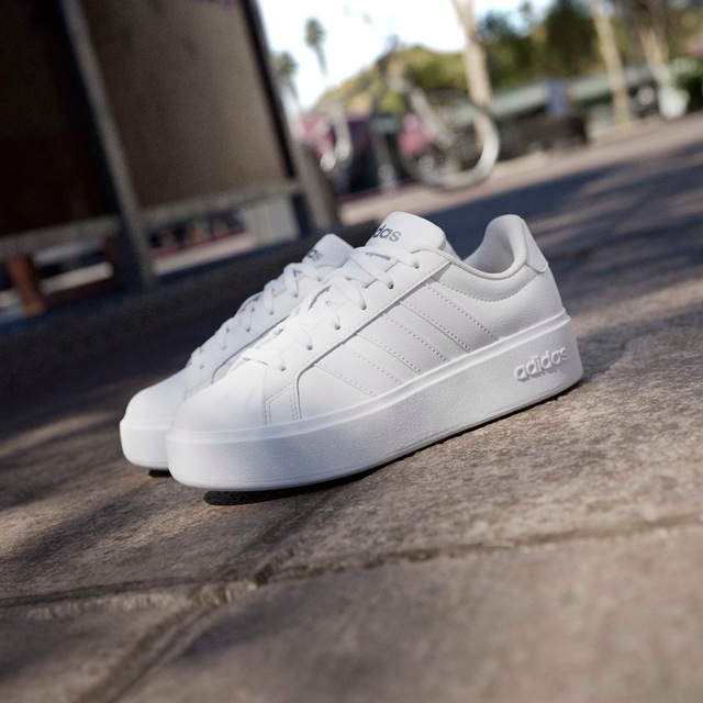 adidas Sportswear Plateausneaker »STREETTALK BOLD KIDS« inspiriert vom Design des adidas Superstar,für Kinder & Jugendliche
