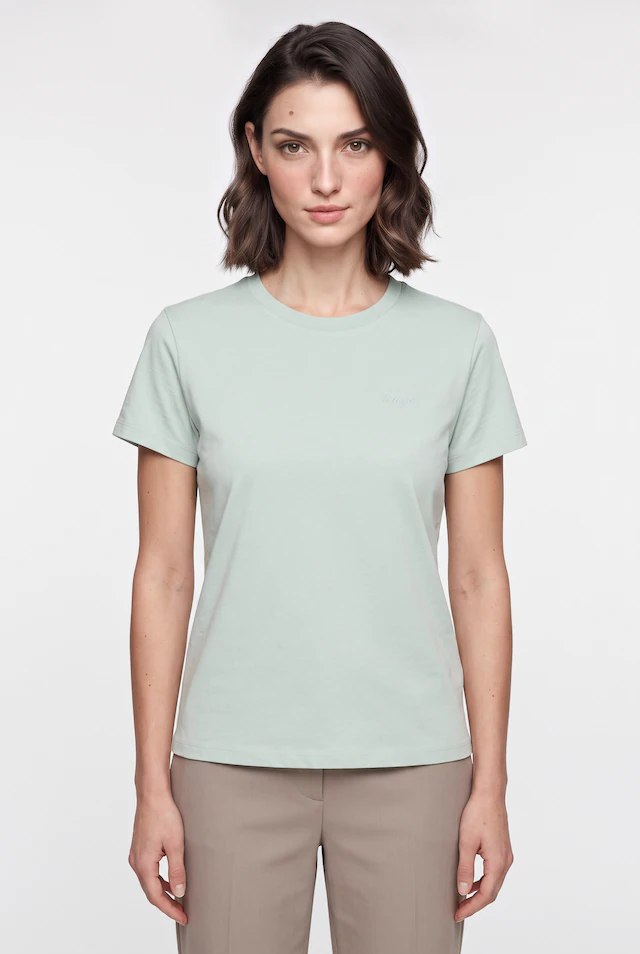 HUGO T-Shirt »Damatee« mit Logoschriftzug, reine Baumwolle