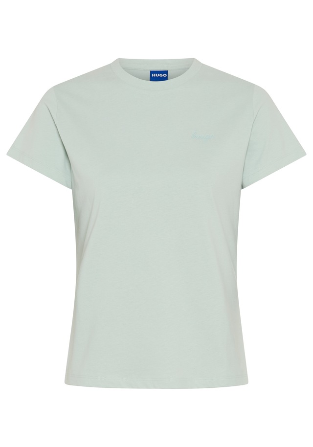 HUGO T-Shirt »Damatee« mit Logoschriftzug, reine Baumwolle