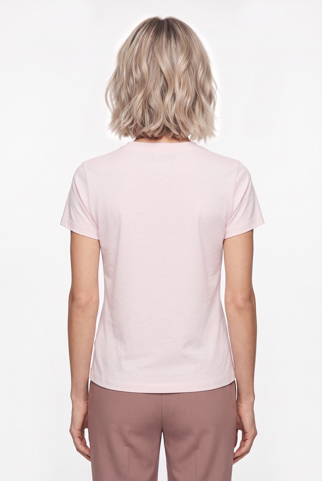 HUGO T-Shirt »Damatee« mit Logoschriftzug, reine Baumwolle