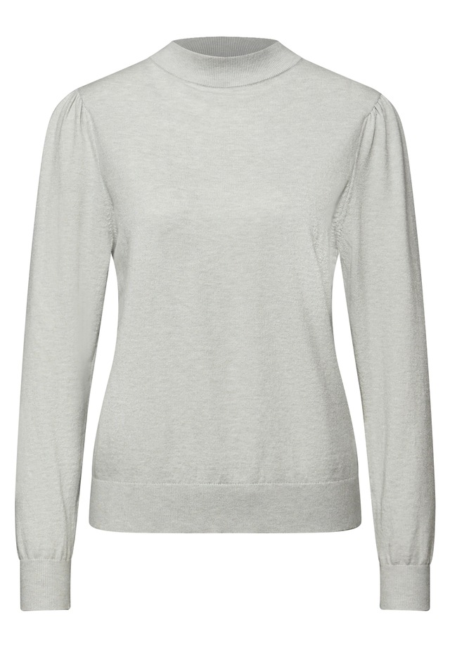 STREET ONE Strickpullover mit Strick-Detail