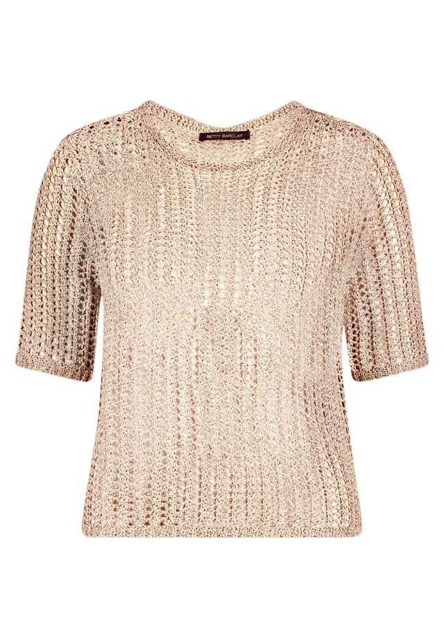 Betty Barclay Kurzarmshirt »Damen mit Lochmuster« 1 Stk.