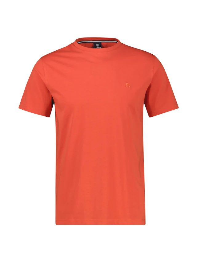 LERROS T-Shirt »T-Shirt mit Rundhalsausschnitt« Herren Shirt aus 100% Baumwolle, einfarbig, Jersey-Qualität