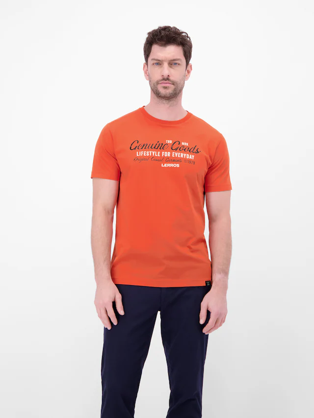 LERROS T-Shirt »T-Shirt in Jersey-Qualität mit Print«