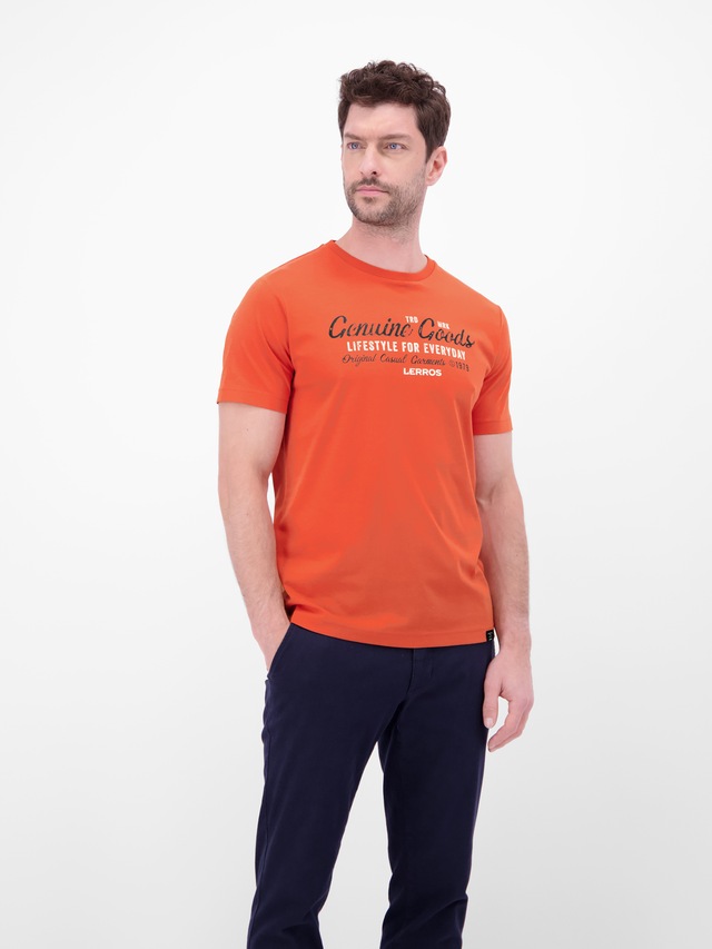LERROS T-Shirt »T-Shirt in Jersey-Qualität mit Print«